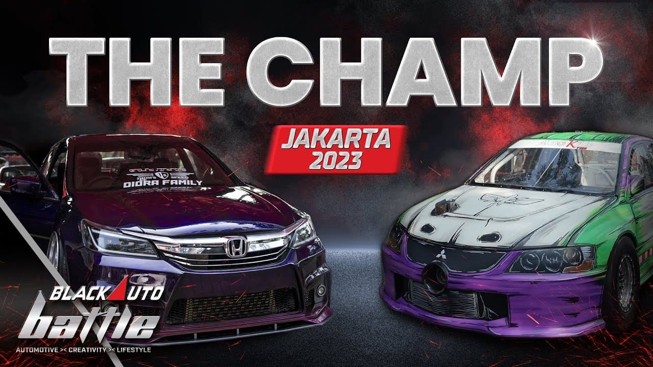 The Champ of Blackauto Battle Jakarta 2023