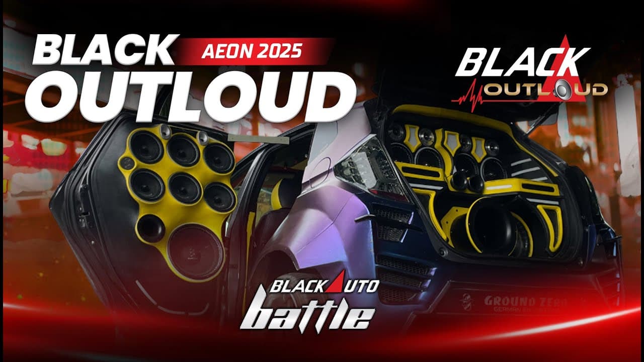 Ini Medan Tempurnya Pecinta Audio di Blackauto Battle BSD City, Black Out Loud!