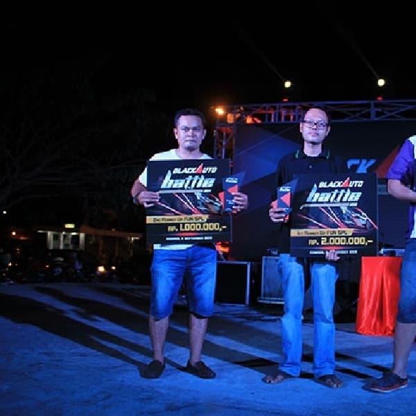 Ufi Kembali Rajai Fun SPL di BlackAuto Battle Manado