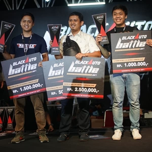 BlackAuto Battle Surabaya 2017: Rinto Juara Dyno Test Dikelas NA