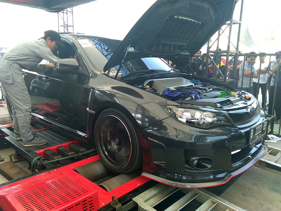 Adu Kuat Mesin  di Black Auto Dyno Test Berlangsung Menegangkan