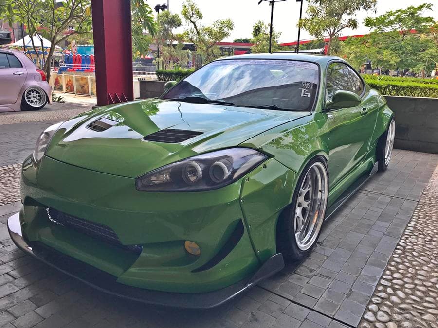  Street Racing Paling Gacor, Hyundai Coupe Facelift 2008   Tampil Beda