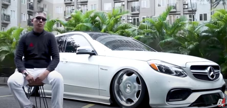 Romantis! Mercedes Benz E250 W212 Modif Elegant, Jadi Wedding Car Paling Kece