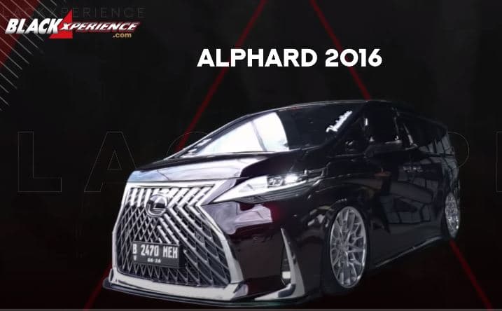 Toyota Alphard Berparas Lexus LM350, Eksotis Dibalut Konsep Stance VIP