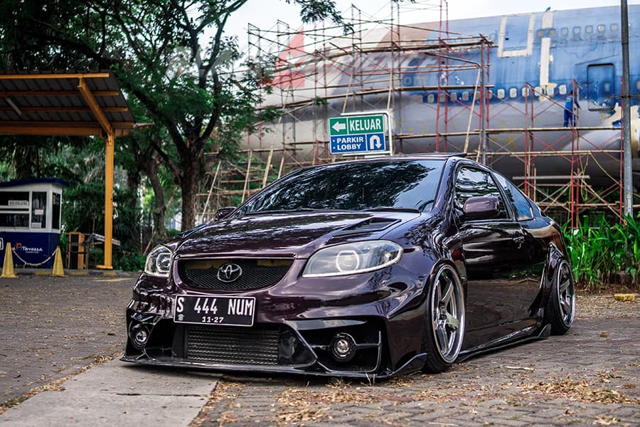 Modifikasi Toyota Vios Custom Coupe, The One and Only in Indonesia