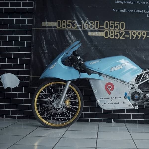 Konversi Konvensional  ke Motor Listrik  di Workshop Dyvolt, Kecepatan dan Jarak Tempuh Bisa Dipesan