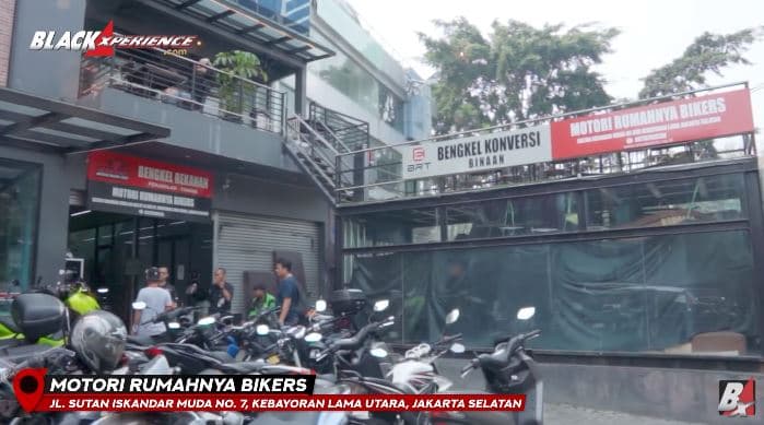 Motori Rumahnya Bikers, Modifikasi Skuter Matic Bertenaga Besar hingga Konversi Motor Listrik
