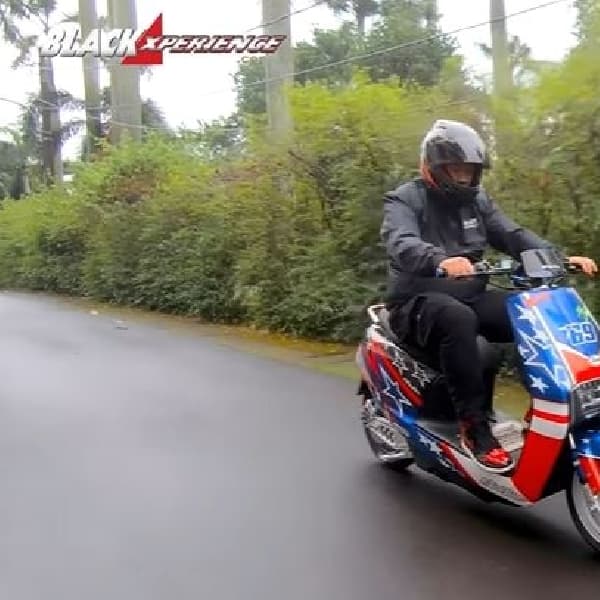Tangkas P6 Modifikasi Thailook, Motor Electric Rajai Kontes
