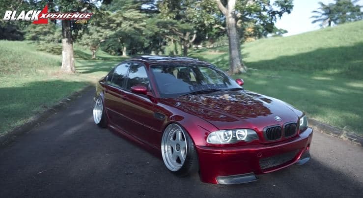 Modifikasi BMW E46 Stance, Custom Undercarriage Plus Bodynya Perfect!