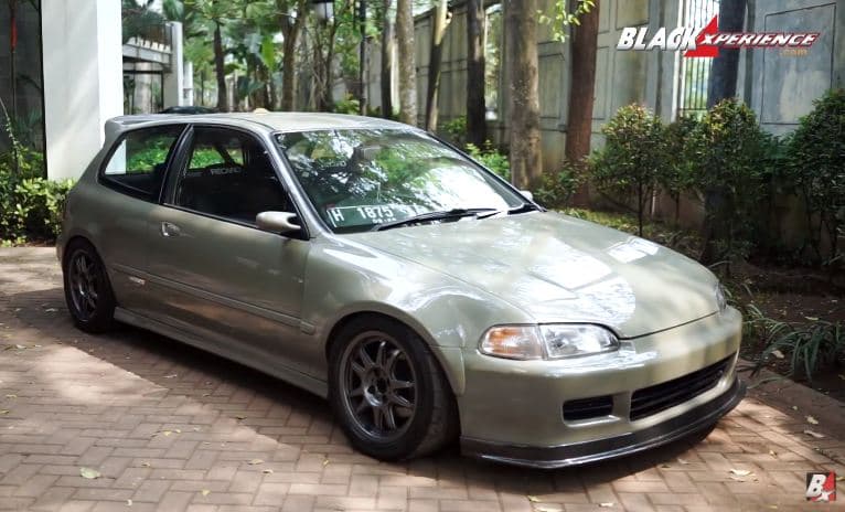 Garang! Honda Civic Estilo Street Racing Ini Bermesin Frankenstein