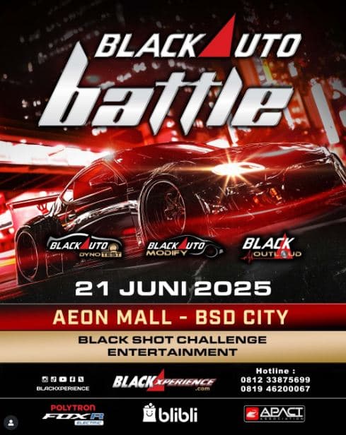 Catat! 3 Kelas Dynotest Baru yang Ada di Blackauto Battle Jakarta 2025