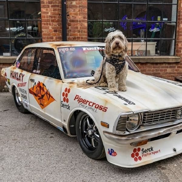 Toyota Corolla Bongkok KE20 Mesin V8 580 HP, Sang Old School Gegerkan Lintasan Drag