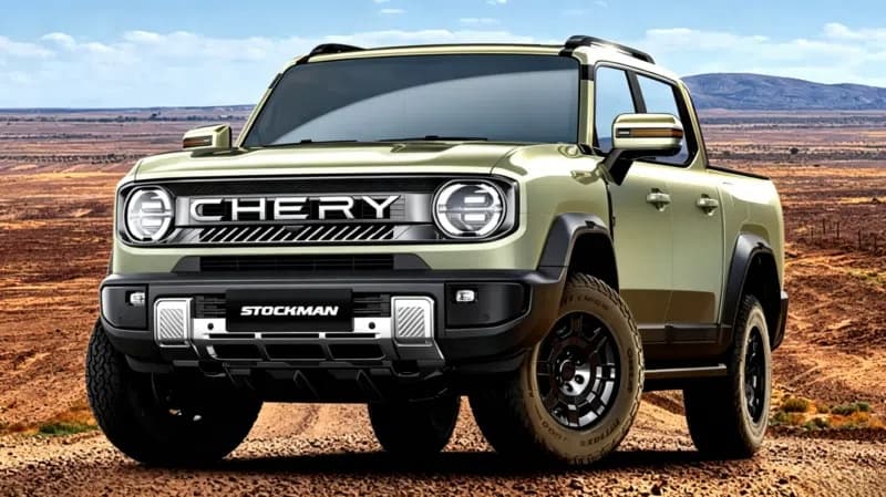 Inilah Chery Stockman, Pickup Diesel PHEV Untuk Pasar Luar Negeri