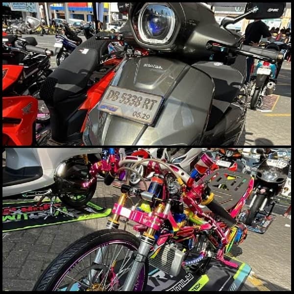 Black Motodify Seri III Manado, Modifikasi Proper Sulut Mulai Imbangi Trend Racing