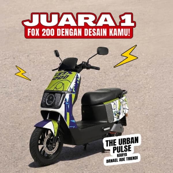 The Urban Pulse Karya Daniel Adi Triandi Puncaki FOX 200 Pemenang FOX Berkreasik Competition 