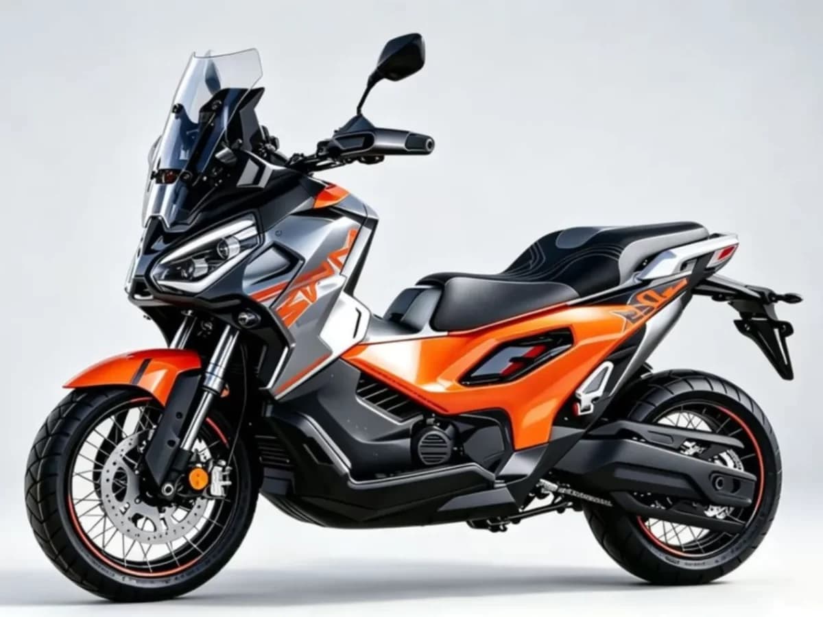 Inilah XinYuan 250ADV, Skutik Beraura Petualang Penantang Honda ADV