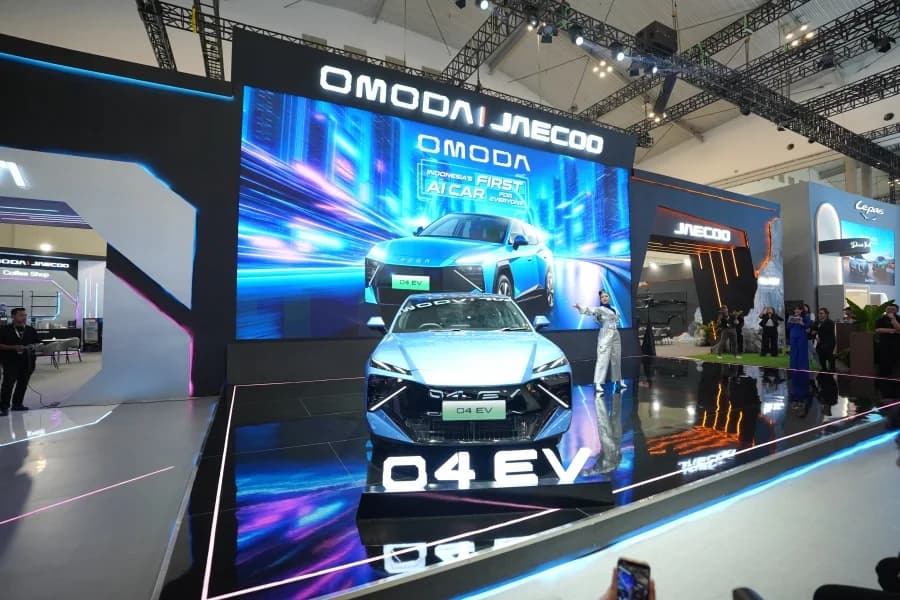 OMODA 04 EV, Mobil Pertama Berbasis AI Meluncur di GIIAS