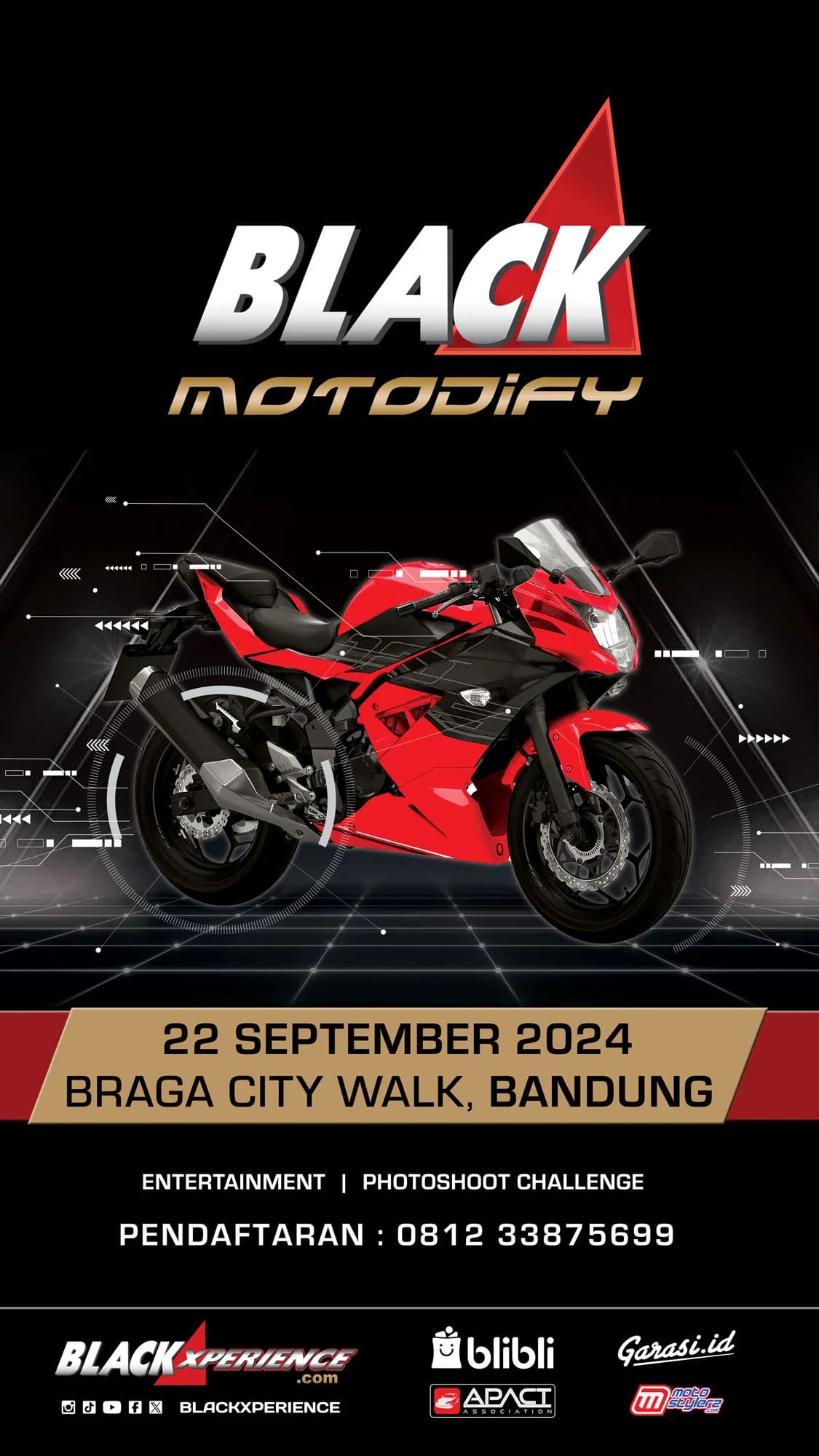 Black Motodify Bandung 2024