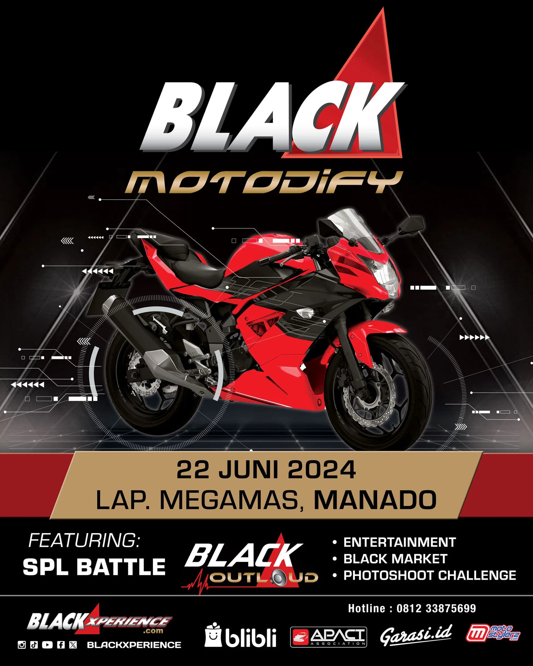 Black Motodify Manado 2024