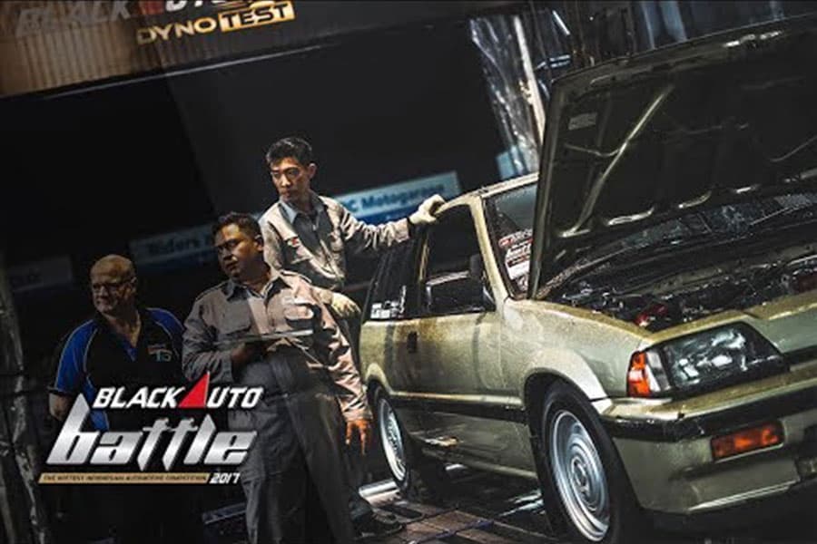 Dyno Battle at The Final BlackAuto Battle 2017 Bandung