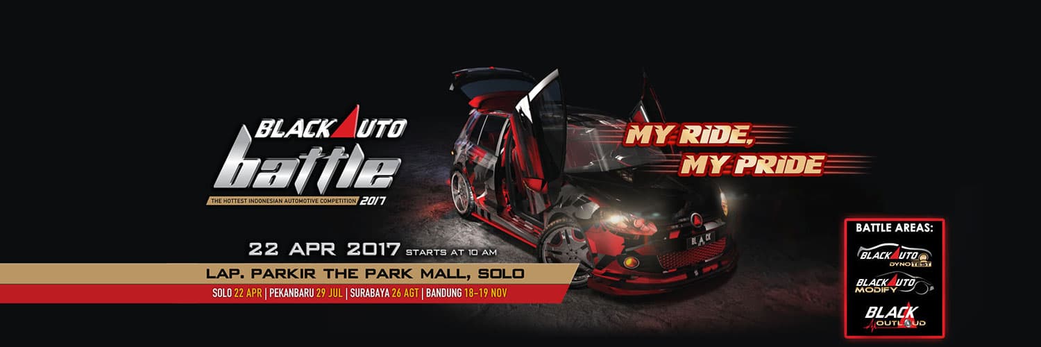 BlackAuto Battle 2017 siap Gemparkan Kota Solo!