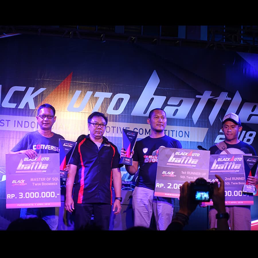 Wisnu Omega, Raih Doubel Winner di Kelas SQL dan SPL BlackAuto Battle Purwokerto