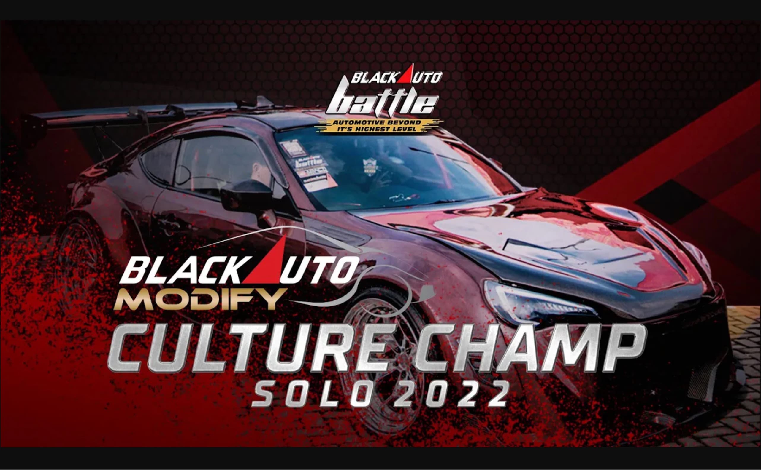 BlackAuto Battle Solo 2022 - The Culture Car Champ