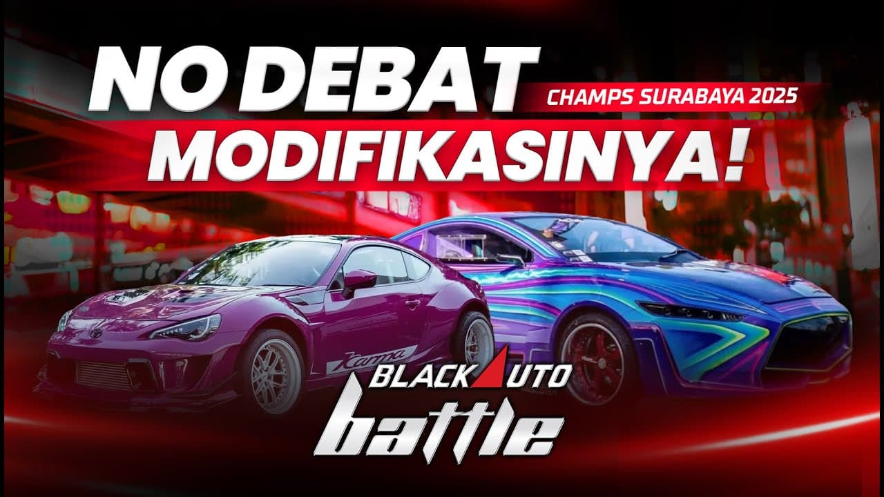 Ini Modifikasi Paling Solid di Blackauto Battle Surabaya 2025!