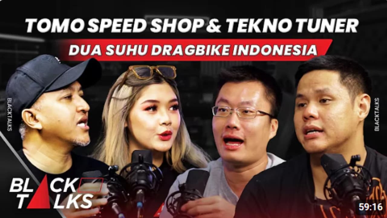 Gaspol Ngobrolin Dragbike Bareng Tomo Speed Shop & Tekno Tuner!