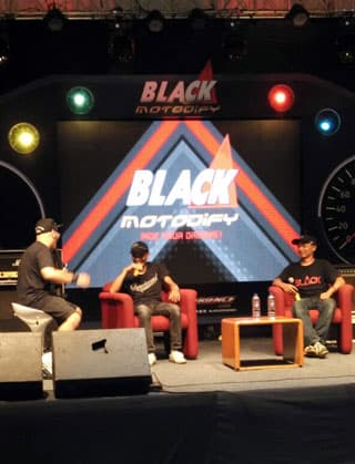 Talkshow Black Motodify 2016 jadi Inspirasi para Modifikator