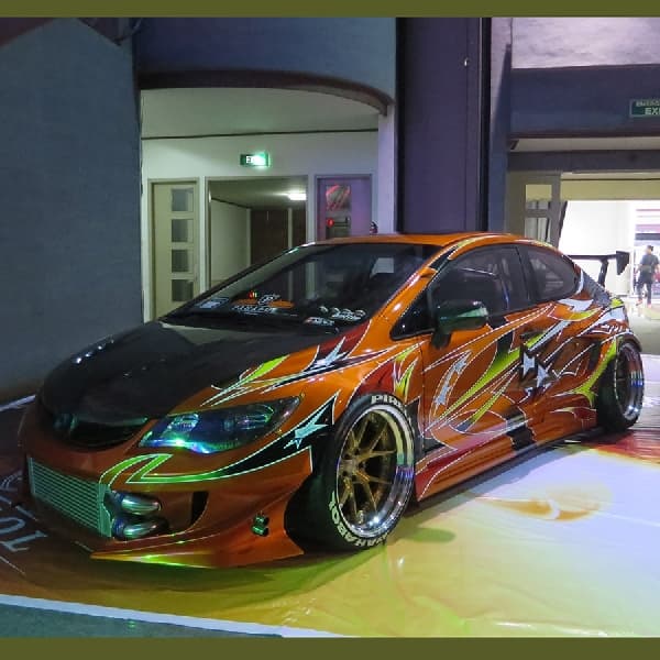 Modifikasi Honda Civic FD Persembahan Khusus Untuk Buah Hati