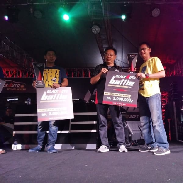 Garap Totalitas, Wisnu Dan Tim Rajai SQL-SPL BlackAuto Battle 2017 Solo