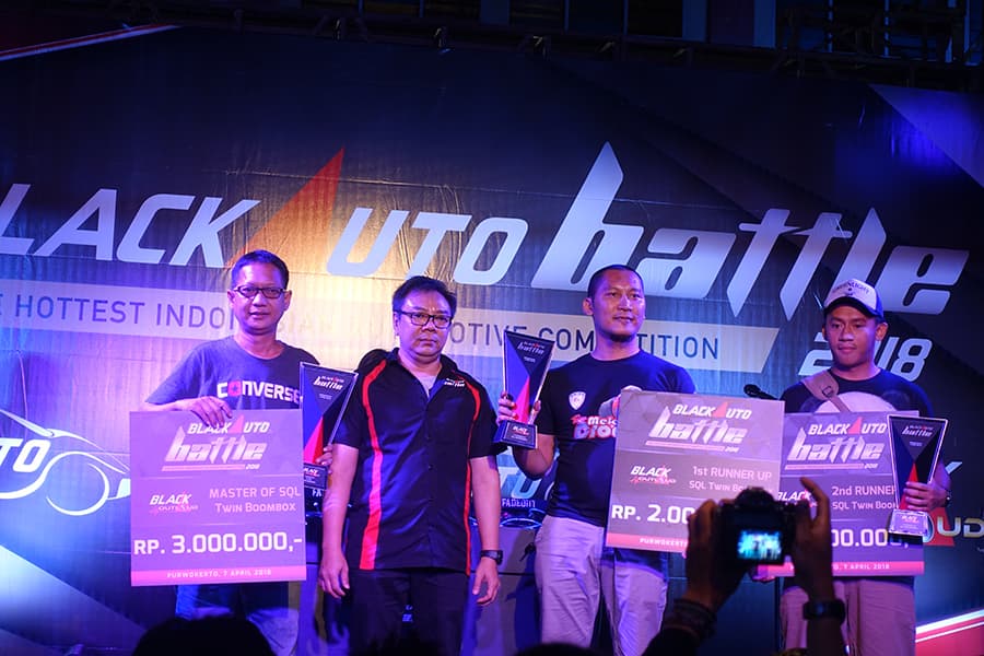 Jazz Putih Tim Meloncroot, Sabet Juara II di BlackAuto Battle Purwokerto
