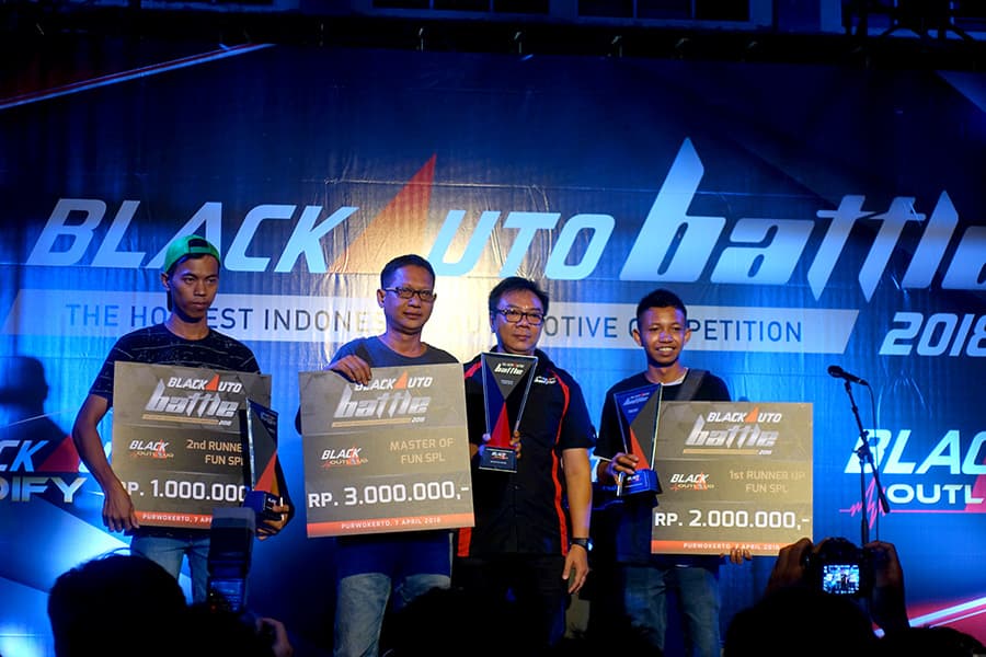 Wisnu Omega, Raih Doubel Winner di Kelas SQL dan SPL BlackAuto Battle Purwokerto