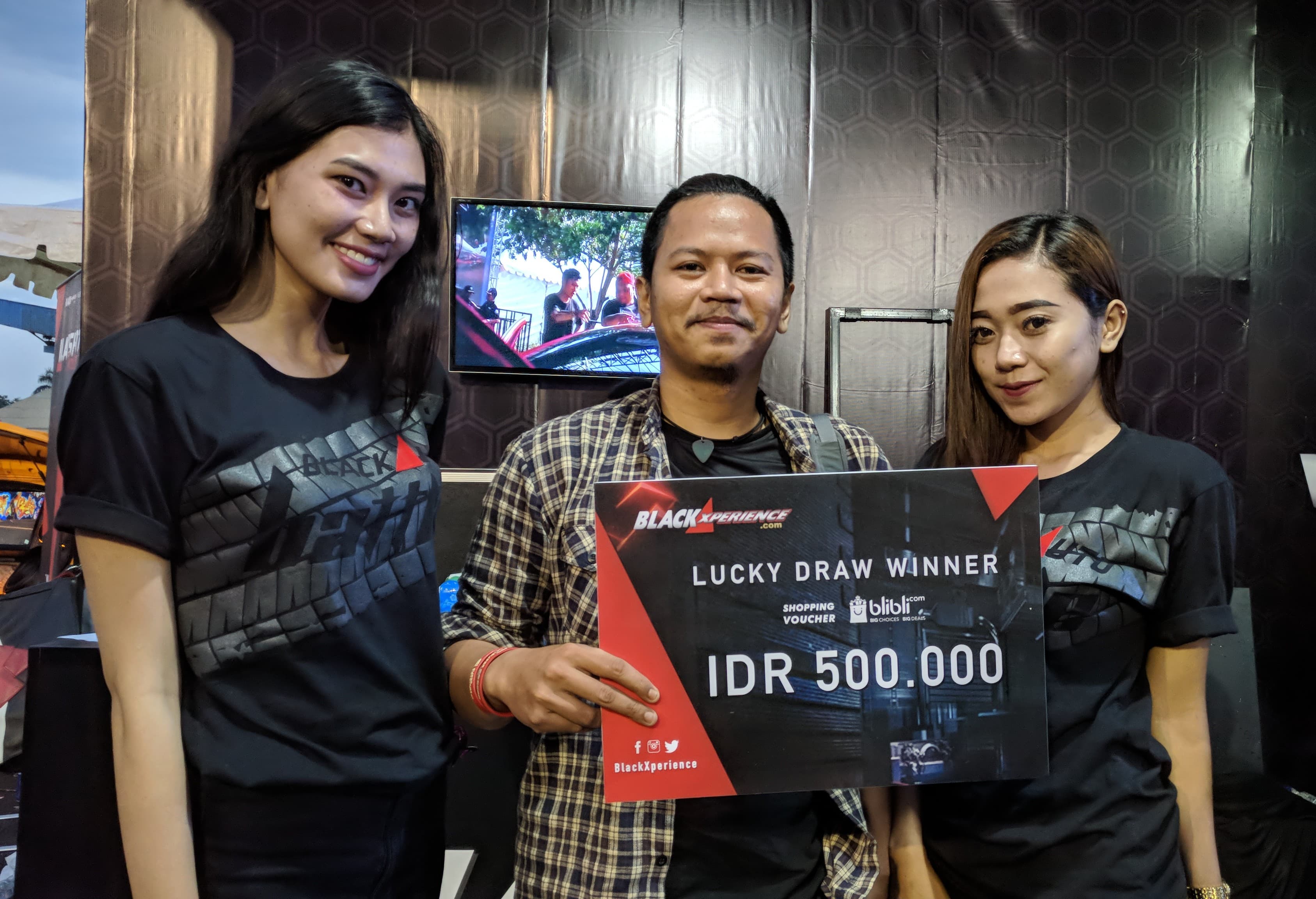 Ini Dia Pengunjung yang Beruntung di BlackAuto Battle 2018 Purwokerto
