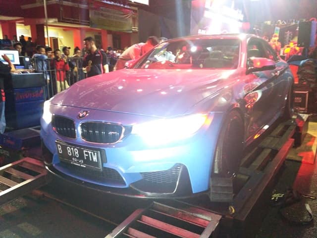 BMW Jakarta, Mobil Paling Buas di BlackAuto Battle 2018 Purwokerto