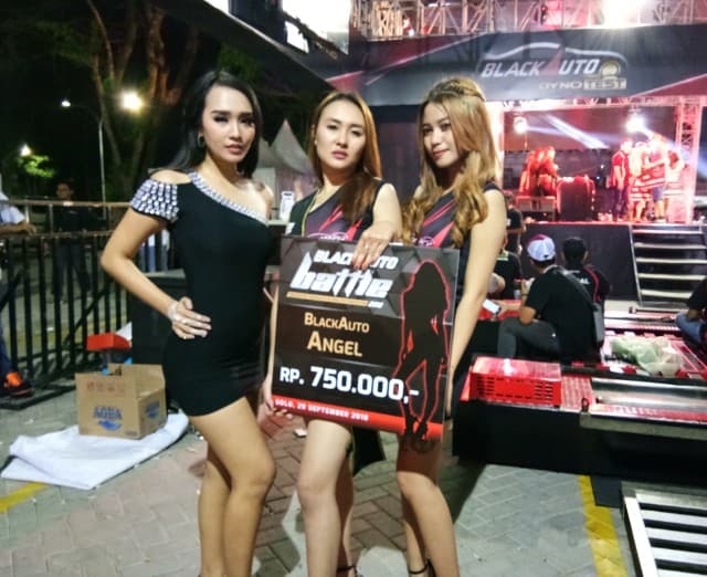 Florentina, Dara Cantik Pemenang BlackAuto Angel Solo