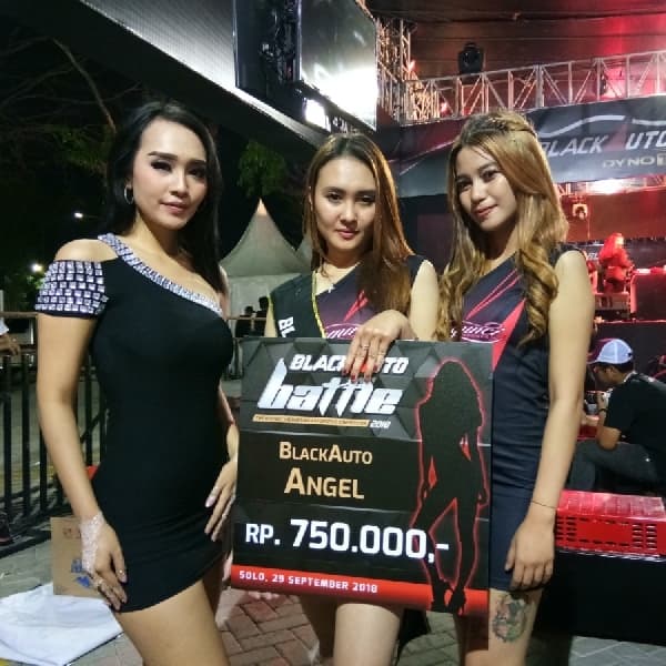 Florentina, Dara Cantik Pemenang BlackAuto Angel Solo