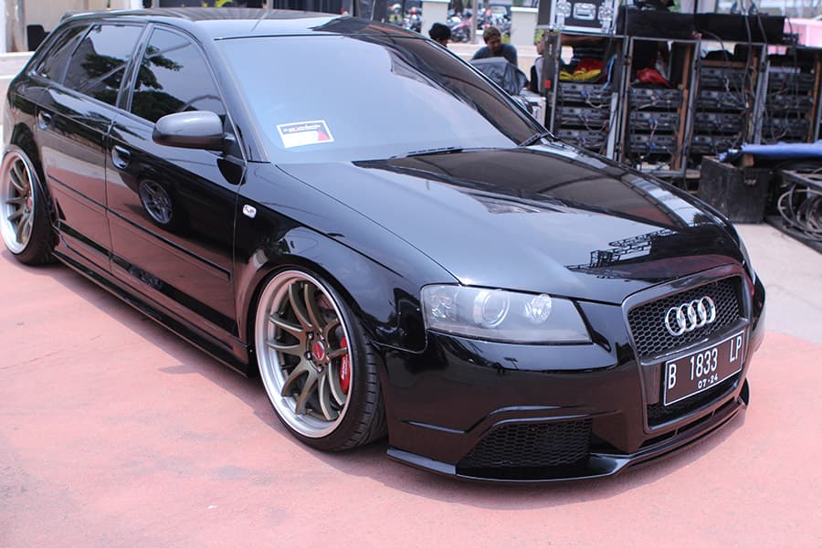 Audi A3 Hitam Full Spek Raih European Sleeker di BlackAuto Battle Warm Up Day 2
