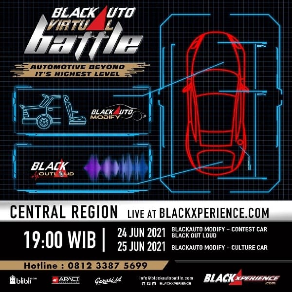 Inilah Daftar Pemenang BlackAuto Virtual Battle 2021 Central Region