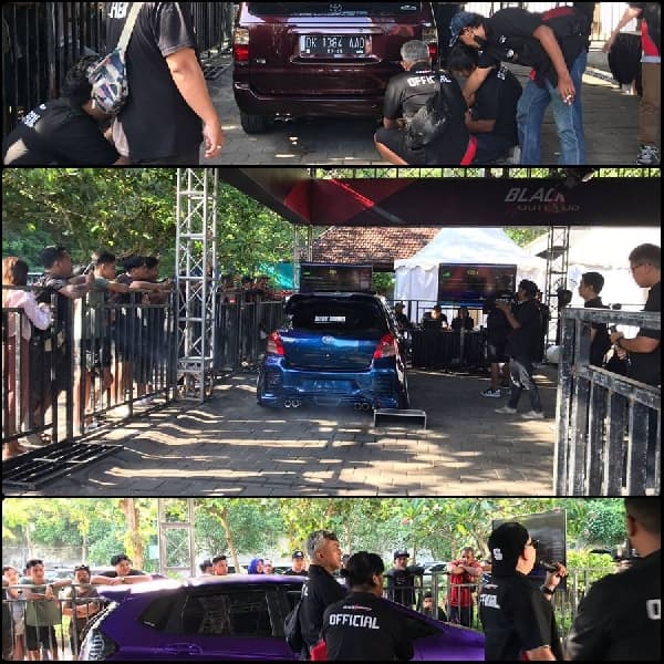 DB Muffler Competition Raih Angka Tertinggi 130,8 dB oleh Hendra dengan Toyota Yaris