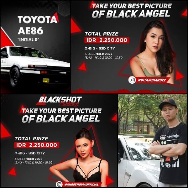 Mobil Drift Gunung Akina Bakal Hadir di Final Battle BlackAuto Battle 2022