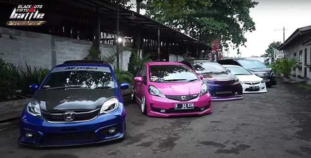 Keseruan BlackOut Loud dan BlackAuto Modify Contest West Region