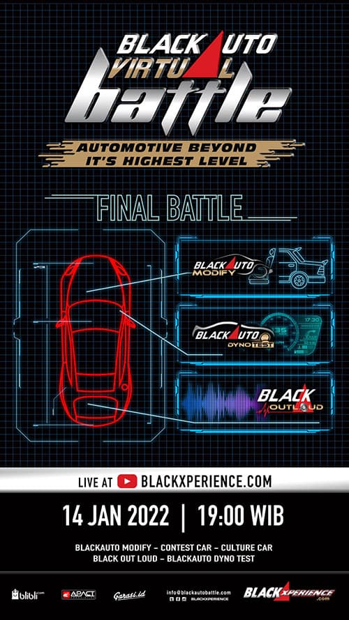 Live Streaming BlackAuto Virtual Battle 2021 Final Battle