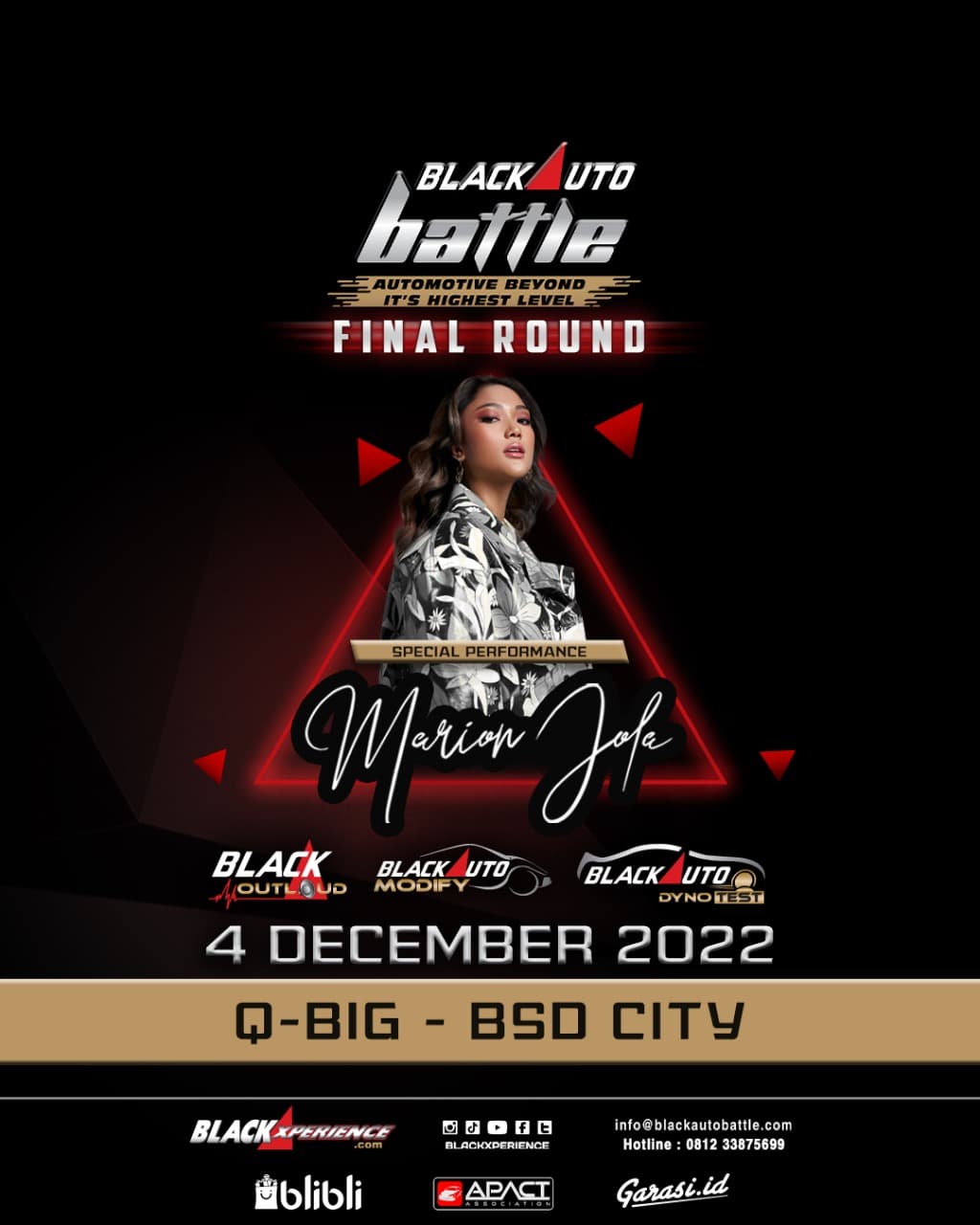 Ayo Sing Along sama Suara Seksi Marion Jola di BlackAuto Battle 2022 : Final Battle