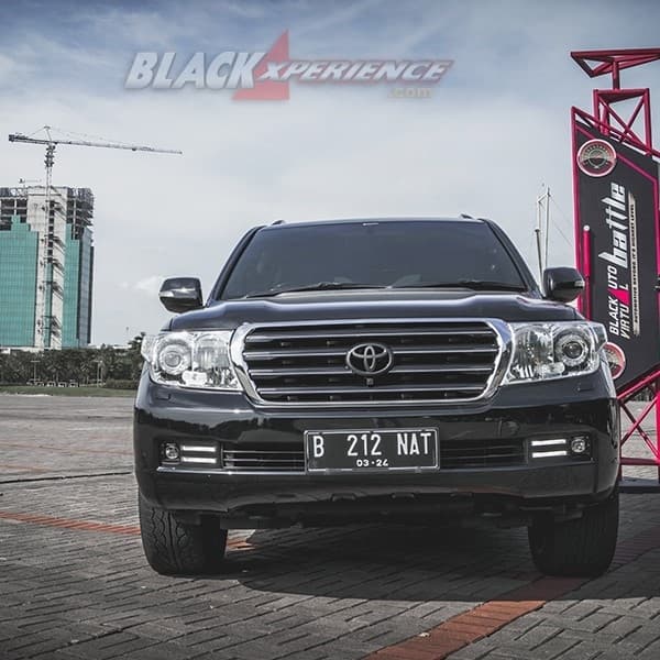 Gelar CoC Toyota LC 200 , Makin Sempurna dengan Gelar SQ Unlimited BlackOut Loud