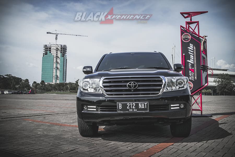 Gelar CoC Toyota LC 200 , Makin Sempurna dengan Gelar SQ Unlimited BlackOut Loud