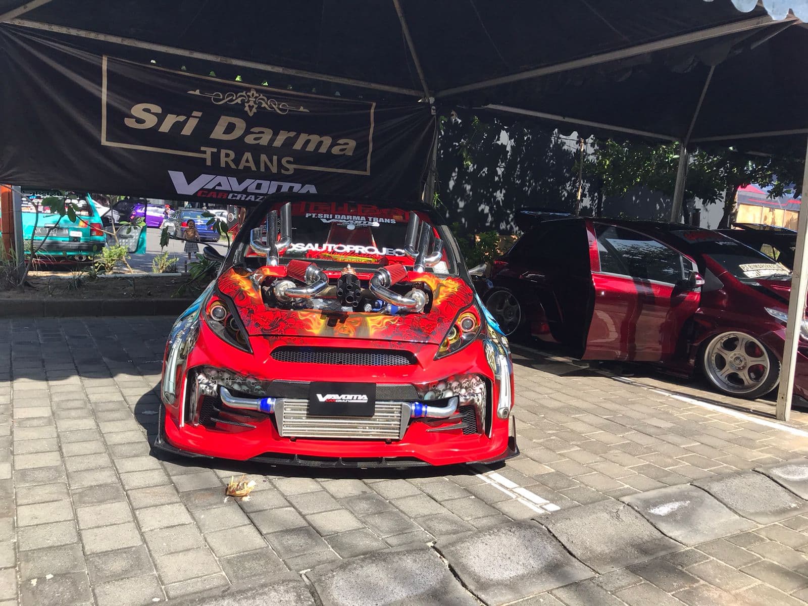 Komunitas Vavoma Turunkan 11 Mobil Kontes di BlackAuto Battle Seri 2 Bali, Jazz HellBoy Incar The Champ