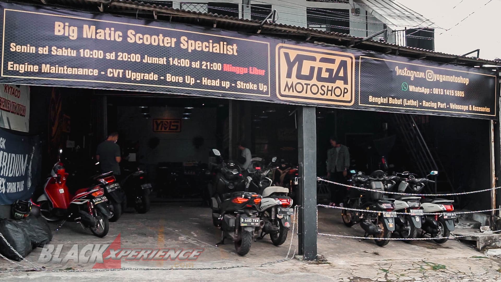 Spesialis Big Skutik! Yoga Motoshop (YMS) Dongkrak Peforma Dan Tampilan Motor Dengan Veloscope