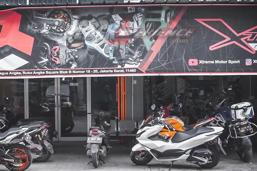 Xtreme Motorsport : Support Part Lokal untuk Modifikasi Skuter Matic Hingga Superbike